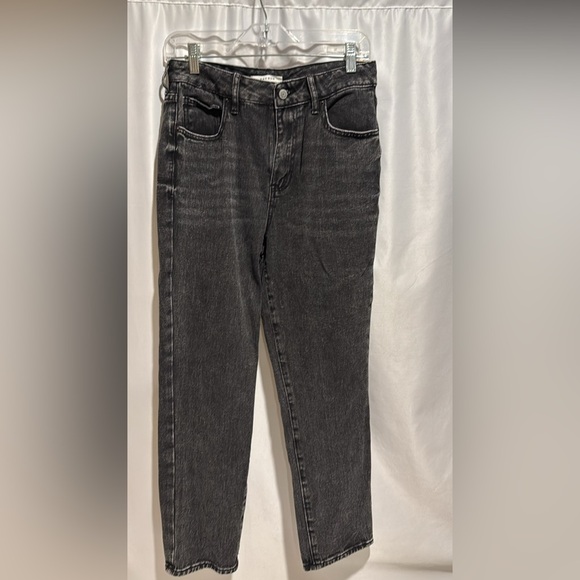 PacSun Charcoal Straight Leg MOM Jeans - Picture 1 of 5
